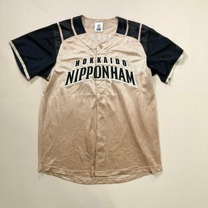 ★美品 北海道 日本ハムファイターズ ベースボールウエア 半袖ユニフォーム L 11番 OHTANI 大谷翔平 野球応援ユニフォーム 0.28kg★の画像1