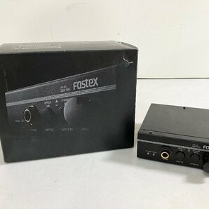 ★FOSTEX HP-A3 ヘッドフォンアンプ 高性能32ビットDAコンバーター 本体 取説 元箱付き ジャンク品 0.6kg★の画像1