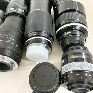 ★カメラレンズ 13点まとめ売り KENKO・MINOLTA・Nikon・OLYMPUS他 ジャンク品 4.2kg★の画像5