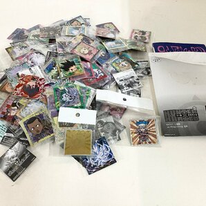 ★シールまとめ HUNTER×HUNTER ハンター×ハンター チェンソーマン エヴァ ジョジョ等 シールウエハース コレクションファイル 0.5kg★の画像1