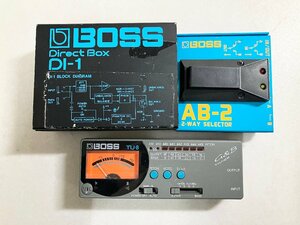 *BOSS Dl-1 TU-8 AB-2 DI unit guitar base tuner 2Way Selector selector foot switch junk 0.8kg*