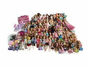 * Licca-chan Barbie... Family одежда смешанные товары др. надеты . изменение кукла девочка примерно 117 шт много совместно 9kg Showa Retro Junk *