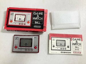 * nintendo Nintendo not for sale Club Nintendo limitation GAME&WATCH game and watch BALL reprint body present condition goods 0.07kg*