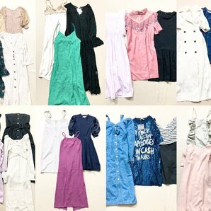 ★ワンピース 27点 まとめ rienda ZARA RESEXXY SLY SNIDEL AZUL MURUA tocco Sea Room lynn To The Sea ギャル 等 卸 現状品 11.7kg★の画像1