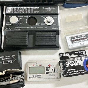 ★音楽関連アクセサリー まとめ エフェクター マルチトラッカー オーディオインターフェイス ジャンク品 5.4kg★の画像3