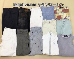 ■RALPHLAUREN/CHAPS ラルフローレン いろいろ 12点 まとめ売り レディース メンズMIX 刺繍 インパクト21 中古卸 /3.44kg■