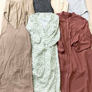 ★ロングワンピース レディース 51点 まとめ ROPE PICNIC VIS earth GROBAL WORK GRL studio clip KBF ZARA 他 卸 現状品 21kg★の画像9