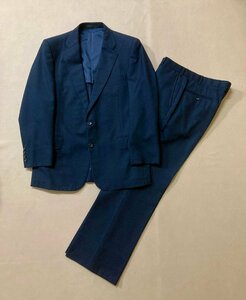 ★Vintage Burberrys バーバリーズ スーツ ネイビー WOOL セットアップ ジャケット パンツ 94-82-175A6 ヴィンテージ 1.35kg★