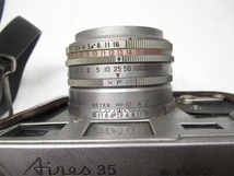 43318 古い 当時物 セイコー SEIKOSHA フィルム カメラ AIRES アイレス 35 Ⅲ C フラッシュ 昭和 レトロ レンズ ファインダー _画像8