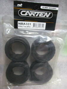 未使用未開封品 CARTEN NBA331 M-Rally Tires(4pcs) Mシャーシ用ラリータイヤ