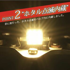 【ホタル点滅内蔵グリーン】 24v led 電球 トラック 2個セット マクラ球 T10×31mm 5点留め星マーカー 1点留め星マーカー 竹村商会の画像4