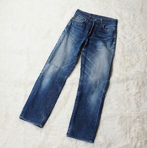 J22《リーバイス》 504Z XX 140周年モデル (W29) 赤耳 革パッチ ジッパーフライ ビッグE LEVI'S ヒゲ ハチノス ジーパン 