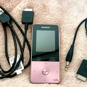 SONY NW-S313 ソニー walkman ウォークマン ポータブル デジタルオーディオプレーヤー ピンク