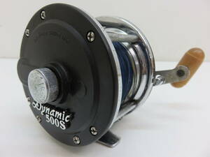 Daiwa ダイワ Dynamic 500S ダイナミック 500S リール 手動 釣り具 フィッシング 動作確認済 現状品