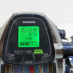 SHIMANO Beast MASTER シマノ 14 ビーストマスター 6000 電動リール 右巻き 日本製 釣り具 フィッシング 動作確認済 中古 の画像3