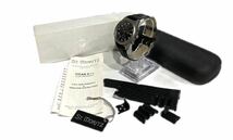 ★bk-764 ST.MORITZ サンモリッツ クオーツ 腕時計 メンズ クロノグラフ チタン ケース付き(T195-7)_画像1