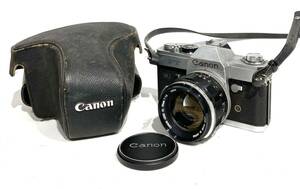 bk-676 Canon FT QL フィルムカメラ 一眼レフカメラ ボディ FL 55mm F1.2 レンズ シャッターOK キャノン 現状品(O133-4)
