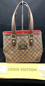 ★LOUIS VUITTON ルイヴィトン ダミエ ハムステッドPM N51205 ハンドバッグ トートバッグ ショルダーバッグ 真贋済み T156-13