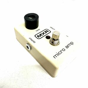 MXR エムエックスアール micro amp マイクロアンプ エフェクター Y248-8の画像6