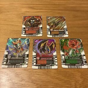 SR(スーパーレア) 5枚セット 仮面ライダーガッチャード ライドケミートレカ