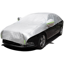 車カバー ハーフボディカバー ハーフタイプ車体カバー UVカット 防塵 防輻射紫外線 ハーフ車カバー (軽や小型自動車に対応)450×180cm 2-S_画像1