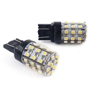 T20/7443 LEDダブル球 ダブル球 1210SMD42連 2段照度 白/白 2個