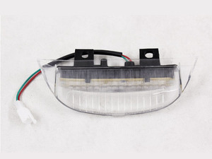 ホンダ DIO ディオ ZX/Z4 リアスポイラー用 LEDランプ クリア仕様