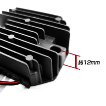 ヤマハ SR125(4WP)/マジェスティ(4HC)/カワサキKDX125/250/スカイウェイブ-250(CJ41A/42A)/400(CK41A/42A)/GSX-R400/DR250 レギュレーター_画像3