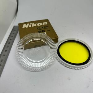 Nikon ニコン FILTER フィルター アタッチメントレンズ Y48 52mm 昭和レトロ