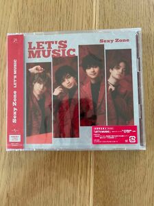 Sexy Zone / LET’S MUSIC 初回限定B(CD+DVD) 