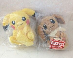 ポケモン ぬいぐるみ ピカチュウ イーブイ 一番くじ