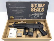 【東京マルイ　SIG 552 SEALS　電動ガン　コッキングレバー難あり】_画像1