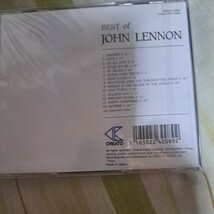 CD John Lennon,　ジョンレノン_画像2