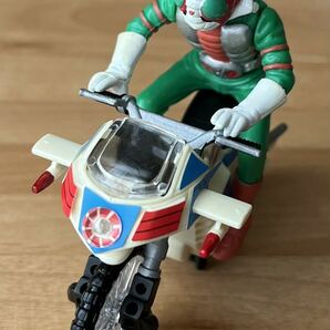 ◇仮面ライダー V3 ハリケーン号 ザ・ライダーマシン 中古 フィギュア バンダイ 1999 食玩 ミニカー バイクの画像1