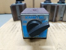 KANETEC／カネテック　マグネットスタンド／マグネットベース　MB　４個set　測定補治具　中古_画像6