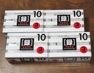 送料無料　希少　TDKカセットテープ　録　ROKU　RK-10　12本　未開封　送料0円