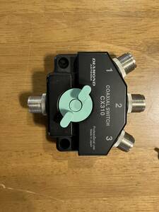 DIAMOND COAXIAL SWITCH CX310( mostly using not therefore contact beautiful. ) + used cable 3ps.@ extra attaching . yield . will do.