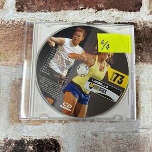 73★レスミルズ★Lesmills★DVDだけ★CD有り★中古品★BodyAttack★ボディアタック73　★汚れあり★再生確認済