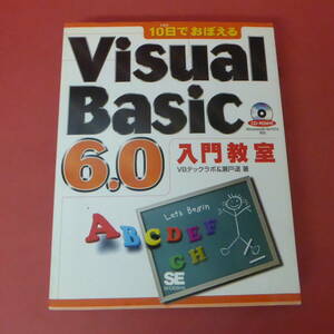 YN1-240424☆10日でおぼえるVisual Basic6.0　入門教室　【CD-ROM付き】　/Windows95・98・NT4対応　