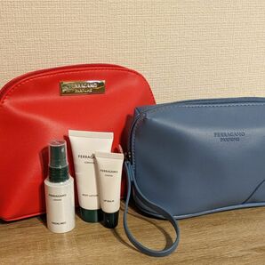 FERRAGAMO　アメニティ　ビジネスクラス