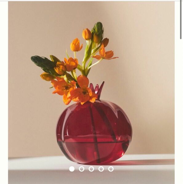 Anthropologie ザクロのキュートな高級花瓶Ｓサイズ