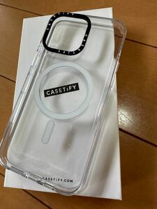 CASETiFY クリア iPhone 14 Pro maxケース 正規品