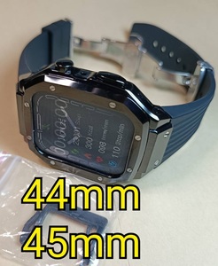  last liquidation sale * 44mm 45mm * black *Z model *apple watch custom metal metal Raver Golden concept Golden Concept liking .