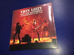 【RSD レコードストアデイ2024】新品LPレコード/輸入盤/2枚組●THIN LIZZY シン・リジィ / LIVE AT HAMMERSMITH 16/11/1976