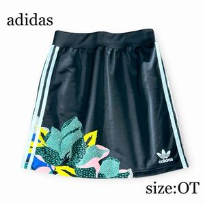 アディダスadidas サイズOT 美品 膝丈スカート 【15】ブラック