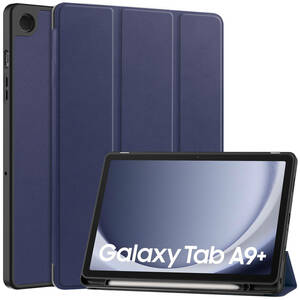 Galaxy Tab A9+ ケース Galaxy Tab A9+カバー タブレット 11インチ X210/SM-216/SM-X218ケース 三つ折り 高級PUレザー 耐衝撃 保護ケース