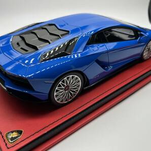 MR collection 1/18. Lamborghini Aventador S カーボンフルオプション仕様 MRコレクション ランボルギーニ アヴェンタドールS 送料無料の画像2