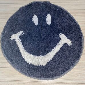 ラグマット ニコちゃんマーク 円形