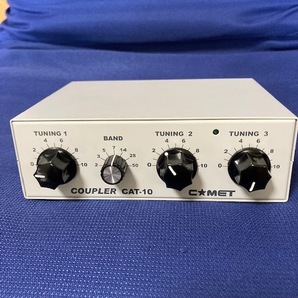 コメット社 アンテナカプラー CAT-１０  3.５MHZ～５０MHZ  １０W機専用 中古品の画像2