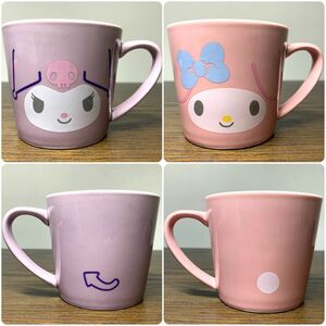 サンリオ キャラクター フェイス マグカップ マグ クロミ マイメロディー kuromi mymelody mug コップ カップ